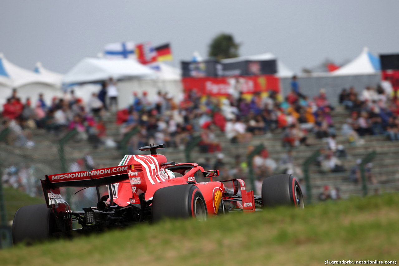 GP GIAPPONE, 06.10.2018 - Prove Libere 3, Sebastian Vettel (GER) Ferrari SF71H