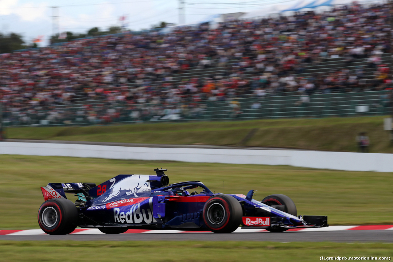 GP GIAPPONE, 06.10.2018 - Qualifiche, Brendon Hartley (NZL) Scuderia Toro Rosso STR13