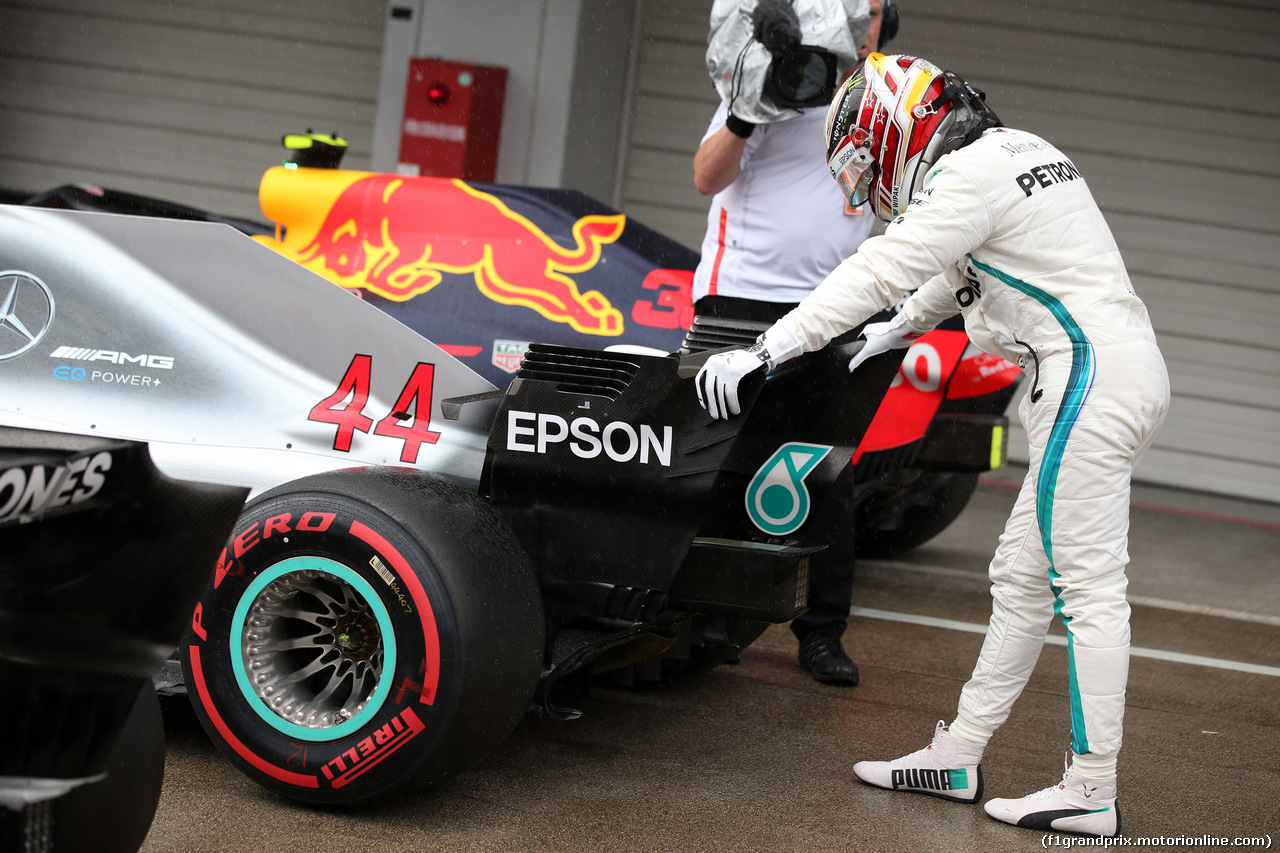 GP GIAPPONE, 06.10.2018 - Qualifiche, Lewis Hamilton (GBR) Mercedes AMG F1 W09 pole position