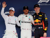 GP GIAPPONE, 06.10.2018 - Qualifiche, 2nd place Valtteri Bottas (FIN) Mercedes AMG F1 W09, Lewis Hamilton (GBR) Mercedes AMG F1 W09 pole position e 3rd place Max Verstappen (NED) Red Bull Racing RB14