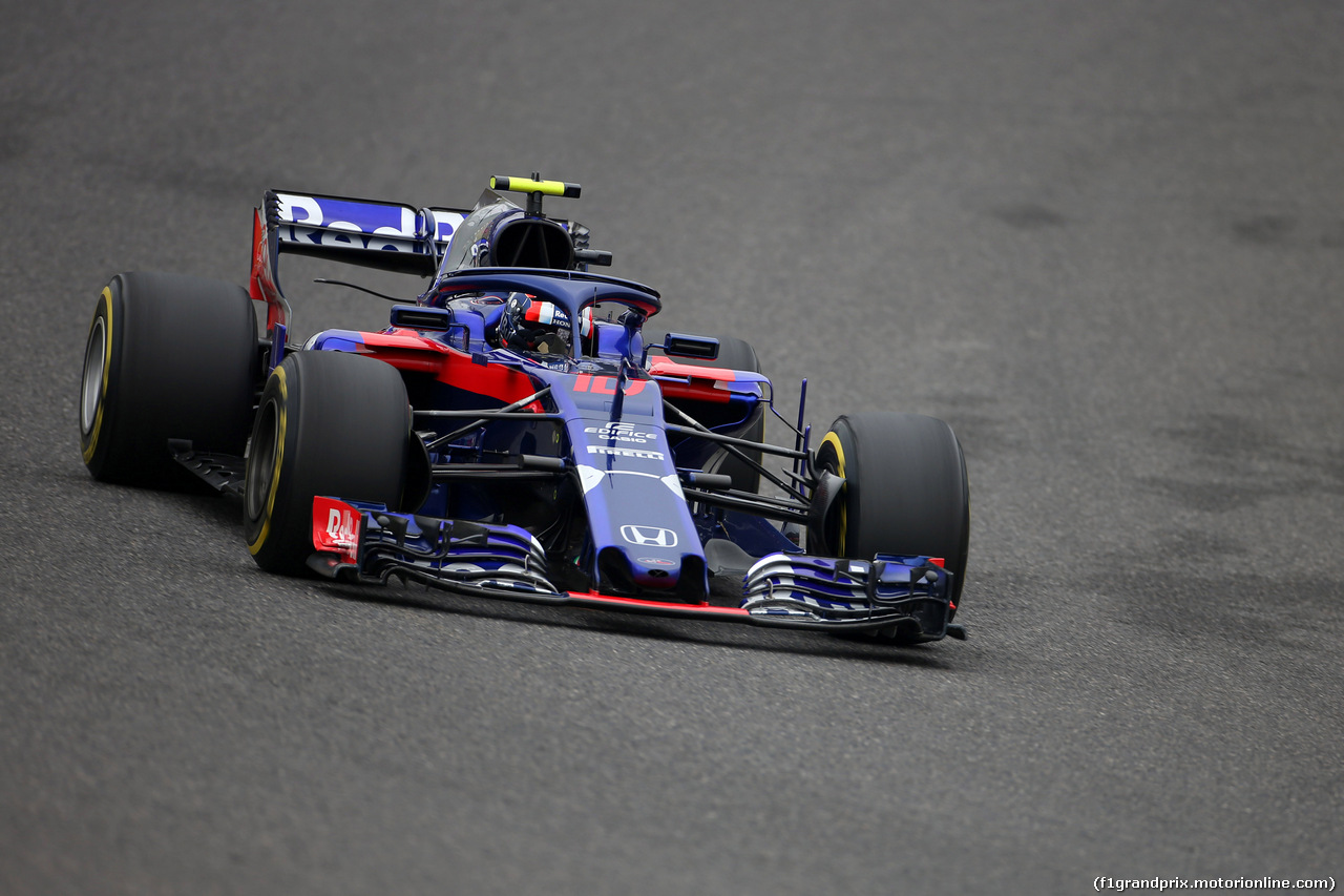 GP GIAPPONE, 05.10.2018 - Prove Libere 1, Pierre Gasly (FRA) Scuderia Toro Rosso STR13