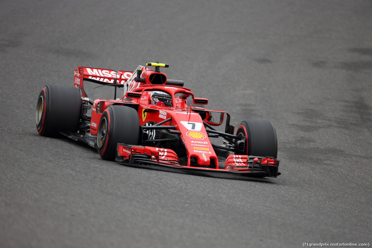 GP GIAPPONE, 05.10.2018 - Prove Libere 1, Kimi Raikkonen (FIN) Ferrari SF71H