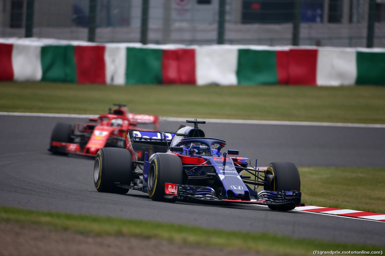 GP GIAPPONE, 05.10.2018 - Prove Libere 1, Brendon Hartley (NZL) Scuderia Toro Rosso STR13