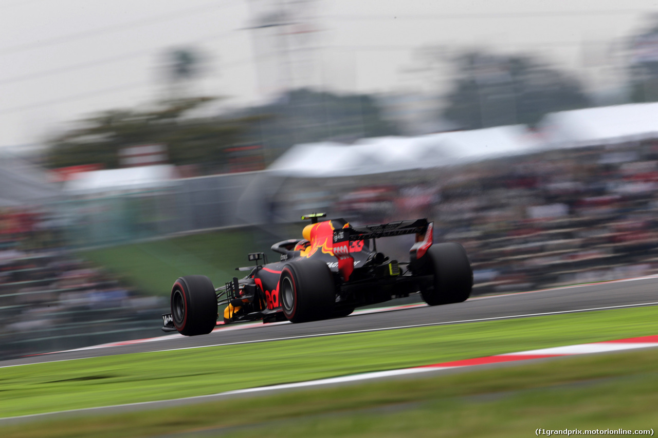 GP GIAPPONE, 05.10.2018 - Prove Libere 1, Max Verstappen (NED) Red Bull Racing RB14