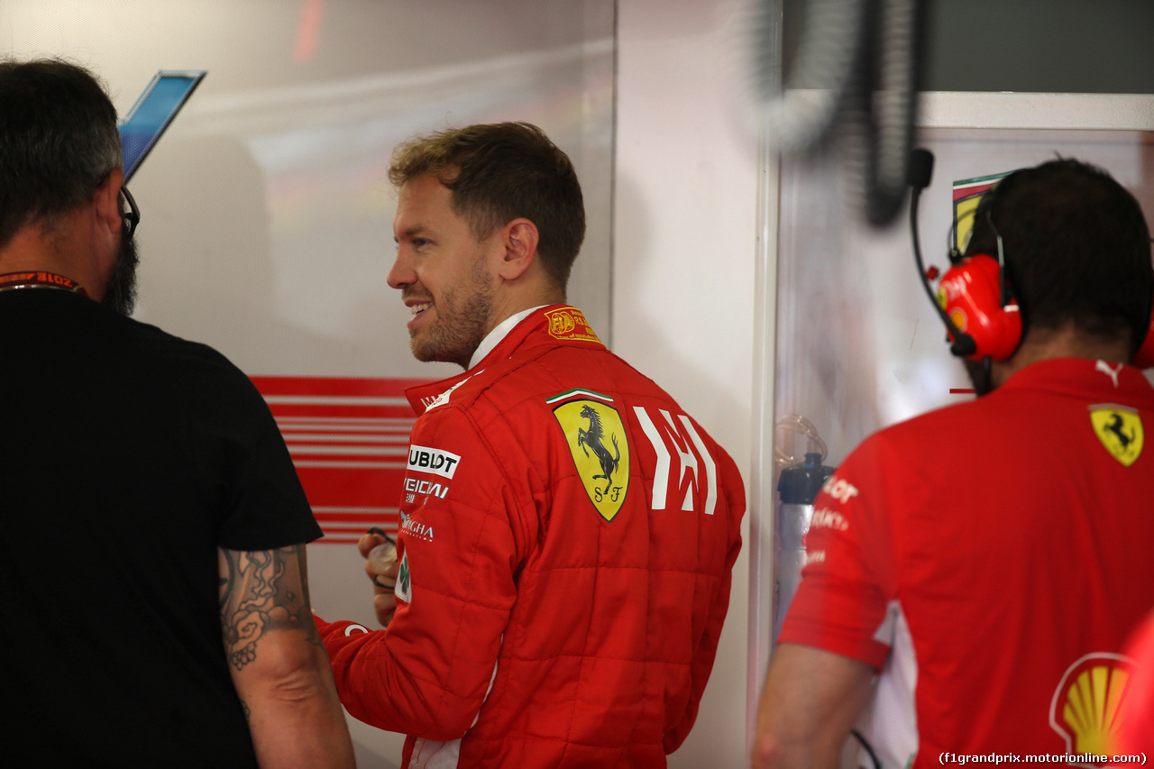 GP GIAPPONE, 05.10.2018 - Prove Libere 1, Sebastian Vettel (GER) Ferrari SF71H