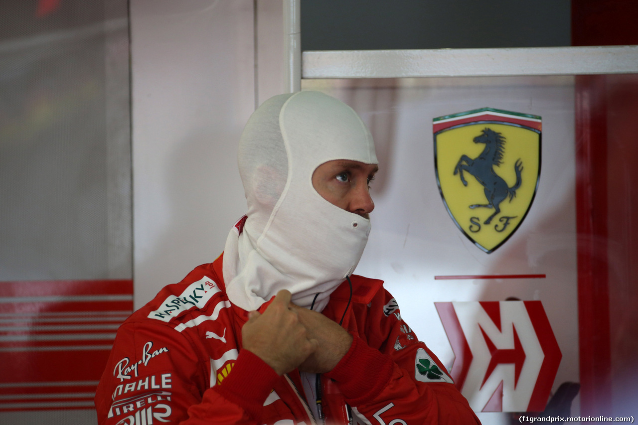GP GIAPPONE, 05.10.2018 - Prove Libere 1, Sebastian Vettel (GER) Ferrari SF71H