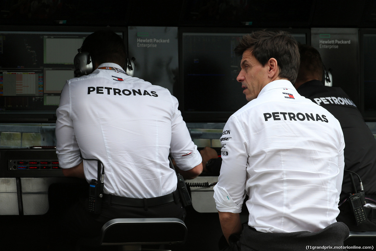 GP GIAPPONE, 05.10.2018 - Prove Libere 2, Toto Wolff (GER) Mercedes AMG F1 Shareholder e Executive Director