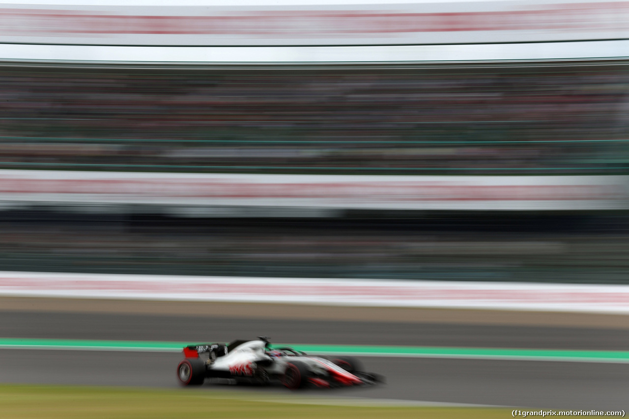 GP GIAPPONE, 05.10.2018 - Prove Libere 2, Romain Grosjean (FRA) Haas F1 Team VF-18