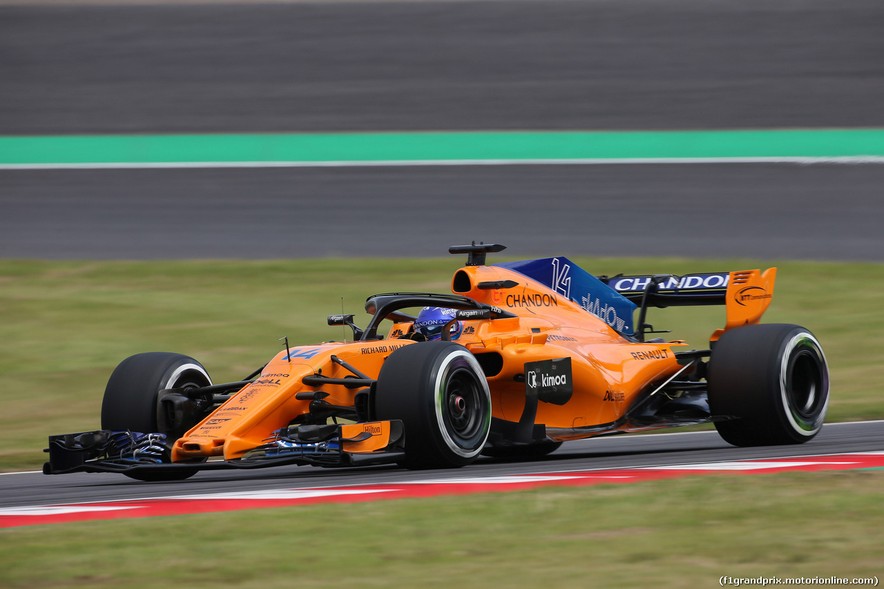 GP GIAPPONE, 05.10.2018 - Prove Libere 2, Fernando Alonso (ESP) McLaren MCL33