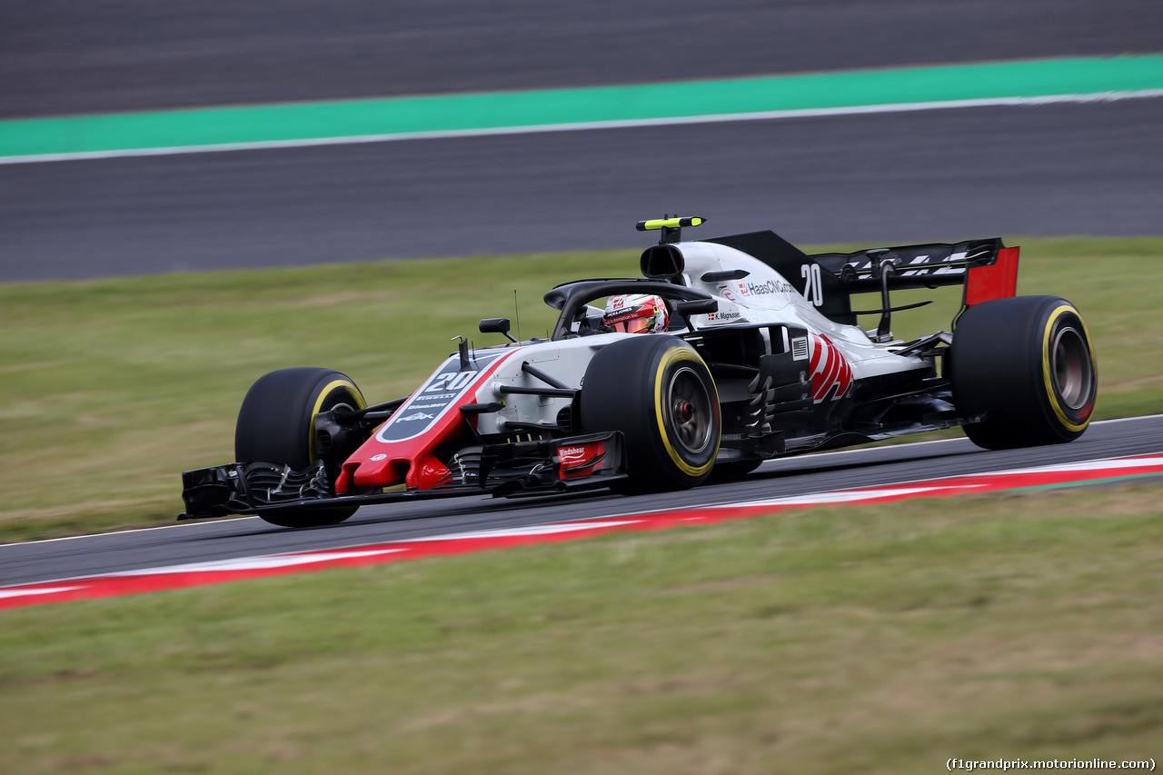 GP GIAPPONE, 05.10.2018 - Prove Libere 2, Kevin Magnussen (DEN) Haas F1 Team VF-18