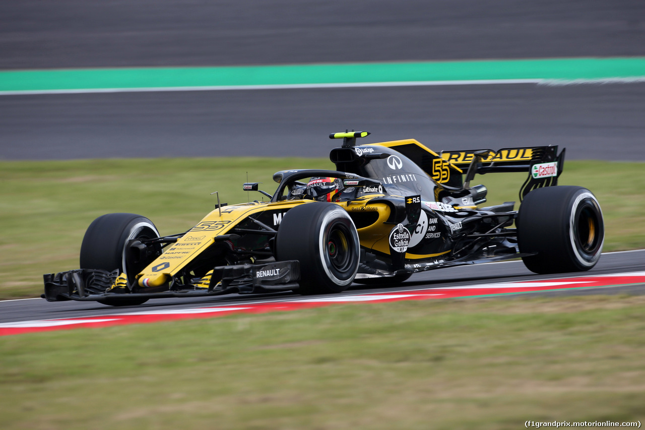 GP GIAPPONE, 05.10.2018 - Prove Libere 2, Carlos Sainz Jr (ESP) Renault Sport F1 Team RS18