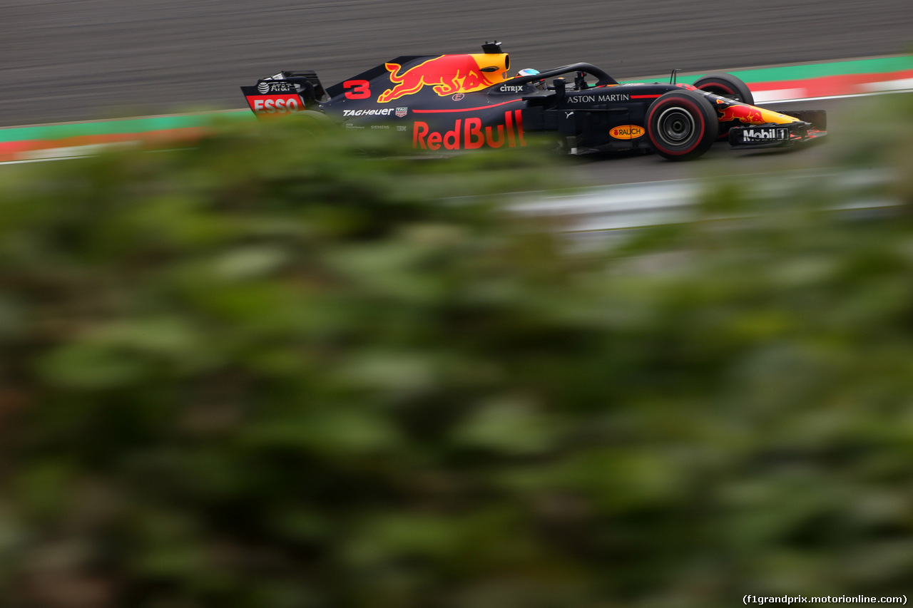 GP GIAPPONE, 05.10.2018 - Prove Libere 2, Daniel Ricciardo (AUS) Red Bull Racing RB14