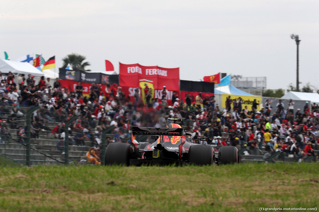GP GIAPPONE, 05.10.2018 - Prove Libere 2, Max Verstappen (NED) Red Bull Racing RB14