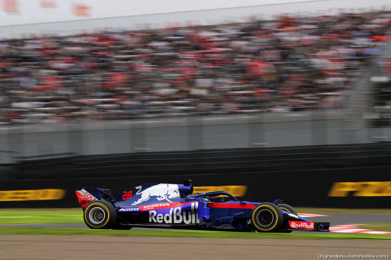GP GIAPPONE, 05.10.2018 - Prove Libere 2, Brendon Hartley (NZL) Scuderia Toro Rosso STR13