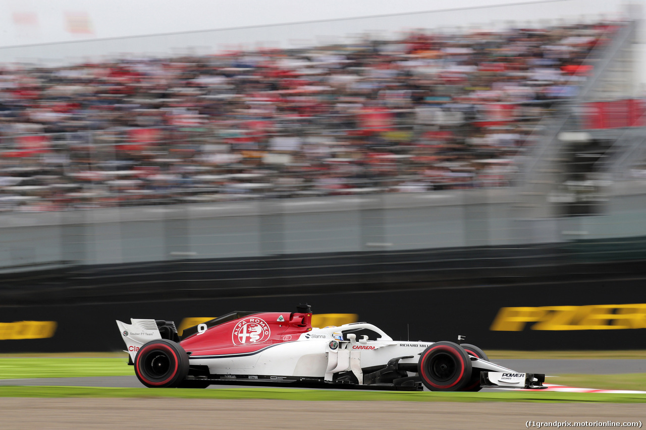 GP GIAPPONE, 05.10.2018 - Prove Libere 2, Marcus Ericsson (SUE) Sauber C37