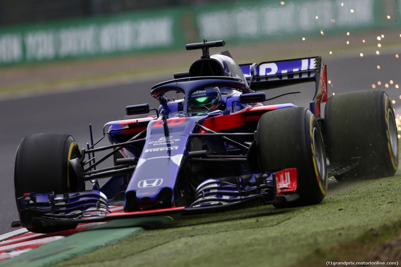 GP GIAPPONE, 05.10.2018 - Prove Libere 2, Brendon Hartley (NZL) Scuderia Toro Rosso STR13