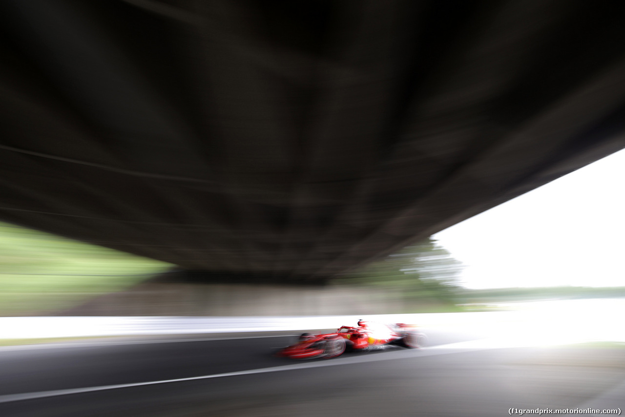 GP GIAPPONE, 05.10.2018 - Prove Libere 2, Sebastian Vettel (GER) Ferrari SF71H
