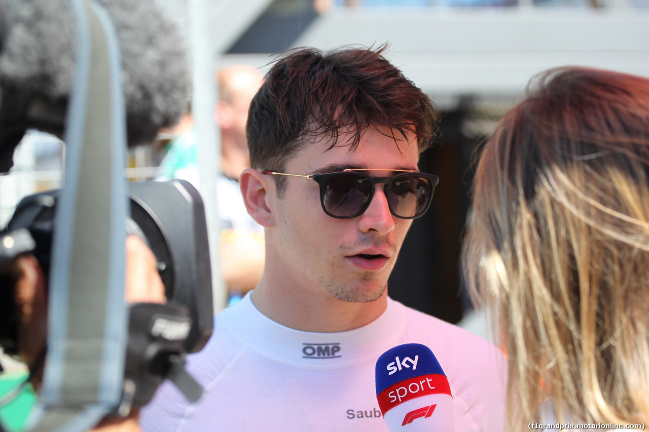 GP GRAN BRETAGNA, 08.07.2018- Gara, Charles Leclerc (GER) Alfa Romeo Sauber C37