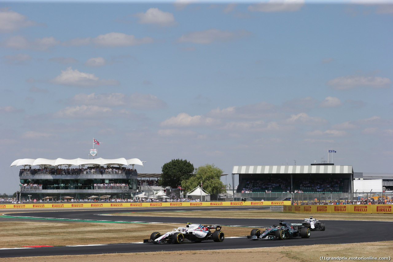 GP GRAN BRETAGNA, 08.07.2018- Gara, Sergej Sirotkin (RUS) Williams F1 Team FW41