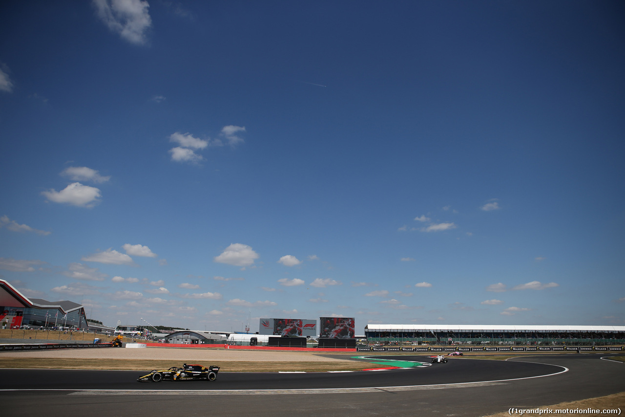 GP GRAN BRETAGNA, 08.07.2018- Gara, Nico Hulkenberg (GER) Renault Sport F1 Team RS18