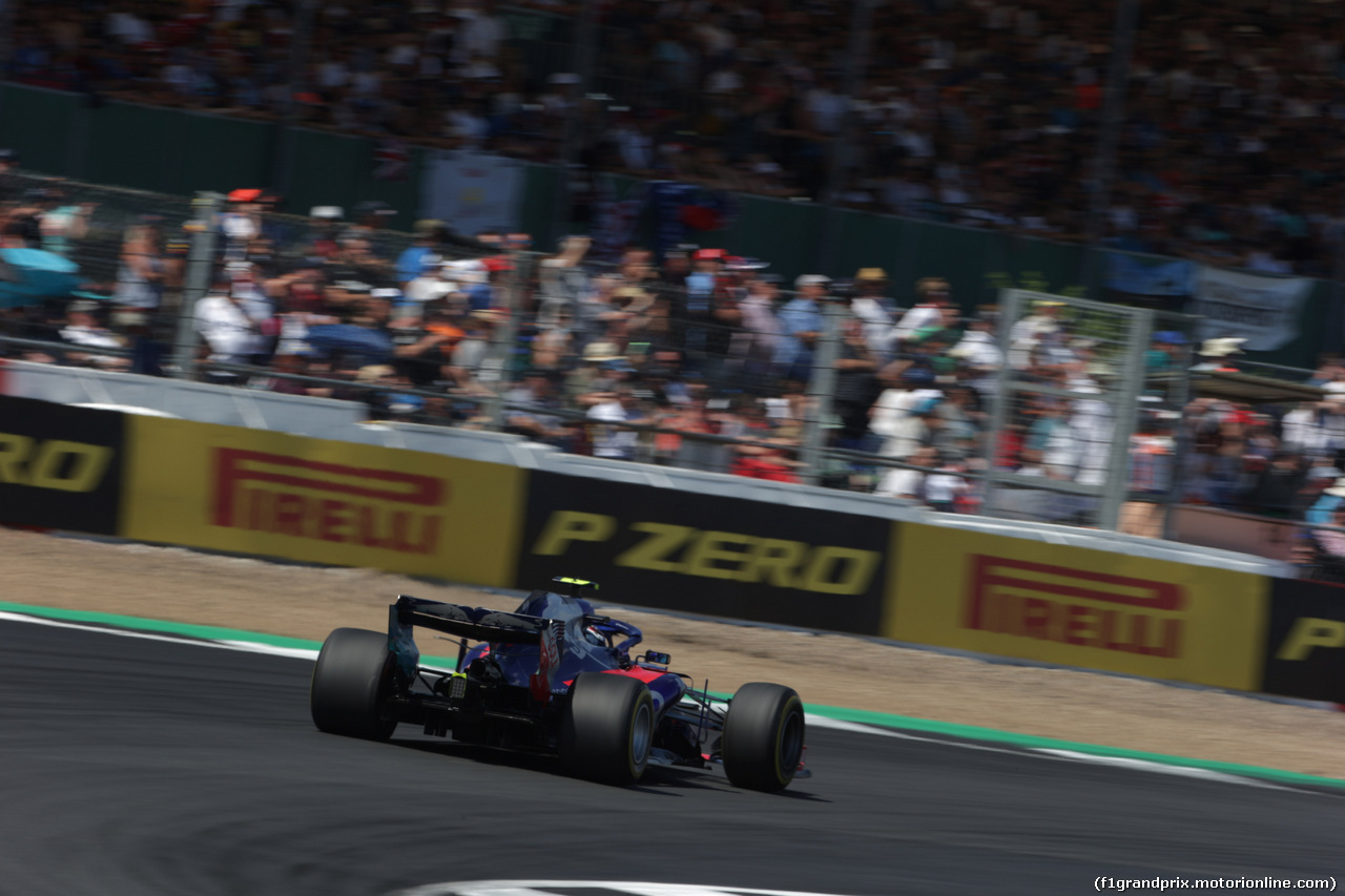 GP GRAN BRETAGNA, 08.07.2018- Gara, Pierre Gasly (FRA) Scuderia Toro Rosso STR13