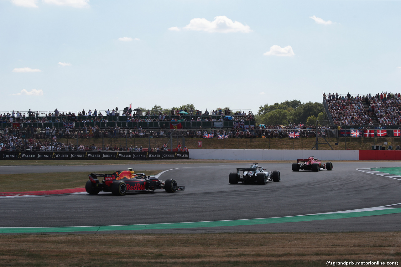 GP GRAN BRETAGNA, 08.07.2018- Gara, Sebastian Vettel (GER) Ferrari SF71H