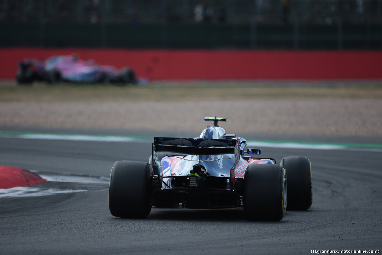 GP GRAN BRETAGNA, 08.07.2018- Gara, Pierre Gasly (FRA) Scuderia Toro Rosso STR13