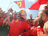 GP GRAN BRETAGNA, 08.07.2018- Festeggiamenti in parc fermee,  winner Sebastian Vettel (GER) Ferrari SF71H