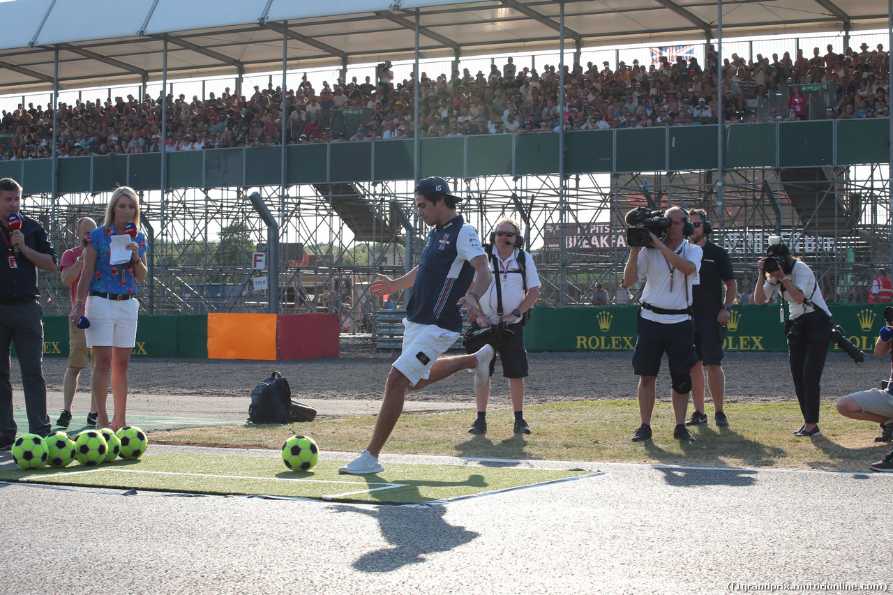 GP GRAN BRETAGNA, 05.07.2018- Lance Stroll (CDN) Williams FW41