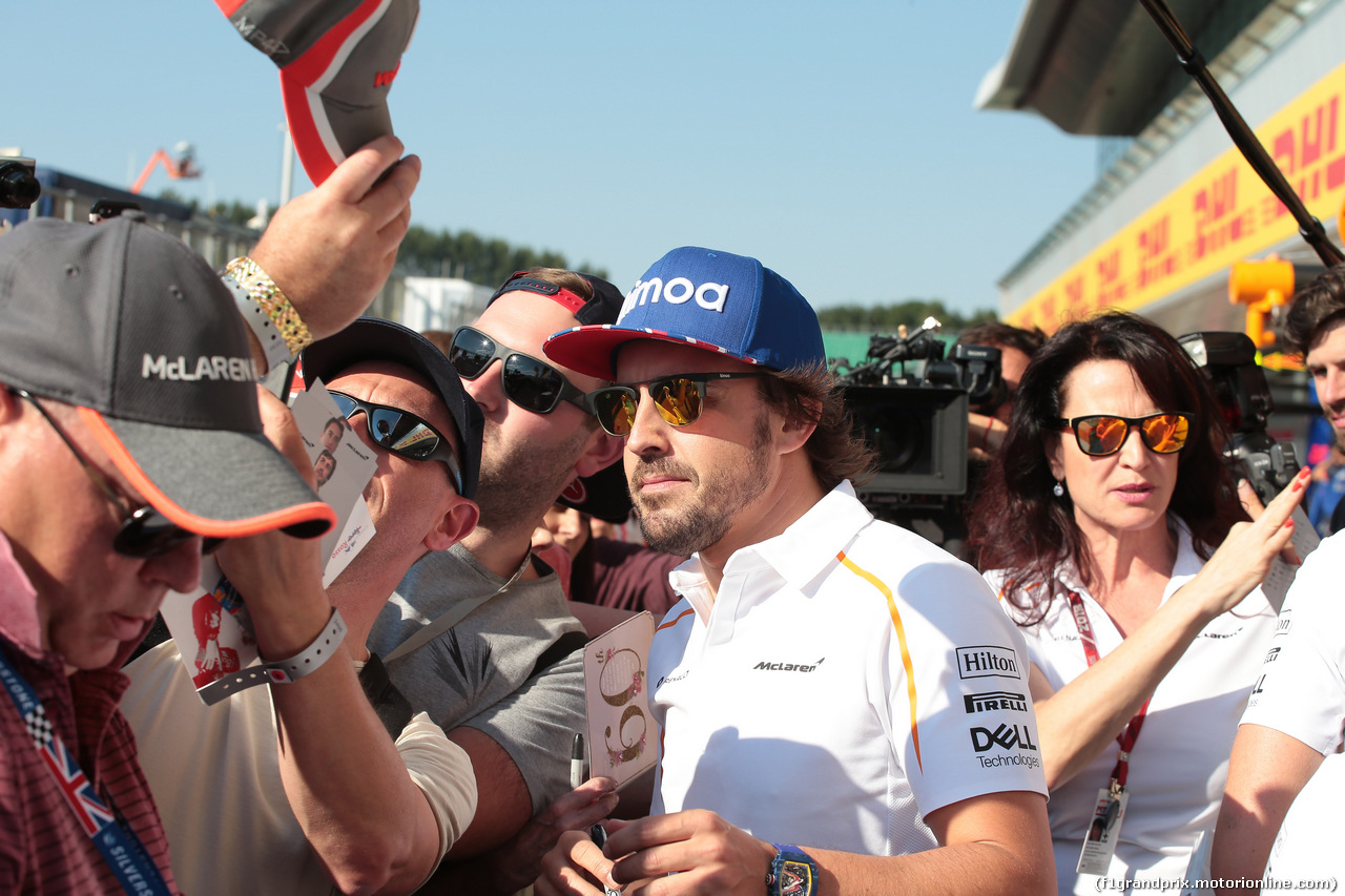 GP GRAN BRETAGNA, 05.07.2018- Fernando Alonso (ESP) McLaren Renault MCL33