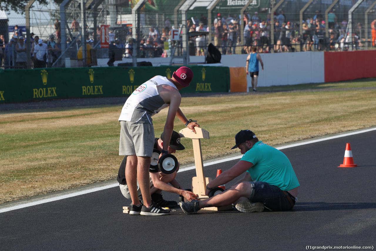 GP GRAN BRETAGNA, 05.07.2018- Soap Box race