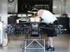 GP GRAN BRETAGNA, 05.07.2018- mechanic works on Mercedes AMG F1 W09