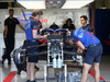 GP GRAN BRETAGNA, 05.07.2018- Mechanics work on Scuderia Toro Rosso STR13