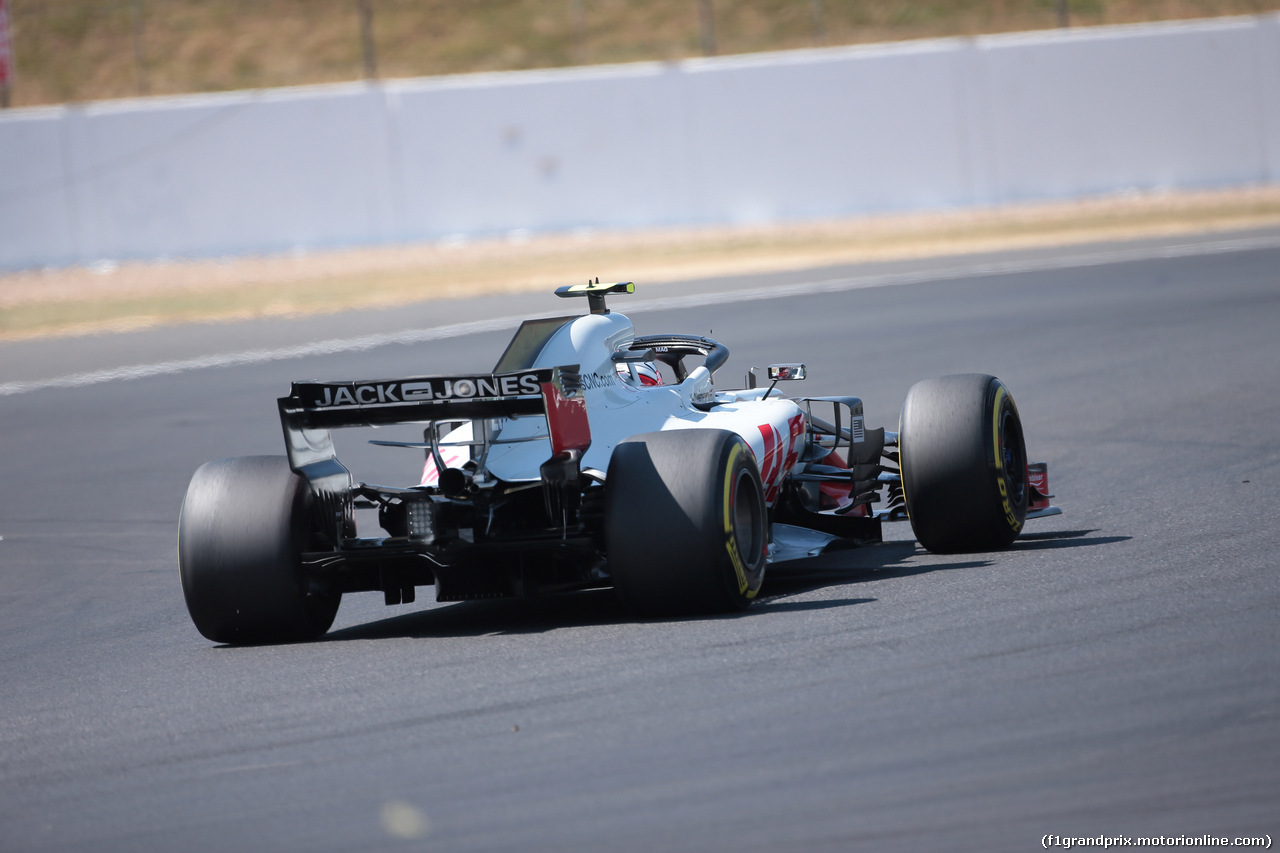 GP GRAN BRETAGNA, 07.07.2018- Free practice 3, Kevin Magnussen (DEN) Haas F1 Team VF-18