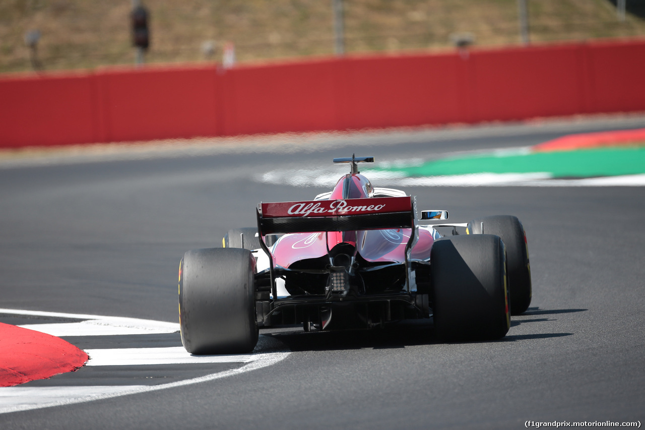 GP GRAN BRETAGNA, 07.07.2018- Free practice 3, Marcus Ericsson (SUE) Alfa Romeo Sauber C37