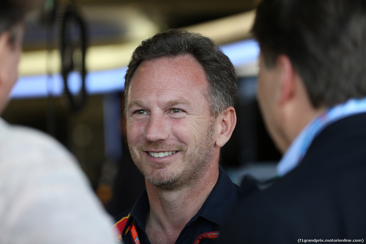 GP GRAN BRETAGNA, 07.07.2018- Free practice 3, Christian Horner (GBR), Red Bull Racing, Sporting Director