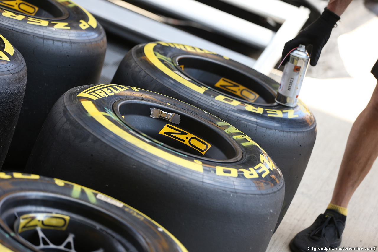 GP GRAN BRETAGNA, 07.07.2018- OZ Wheels e Pirelli Tyres