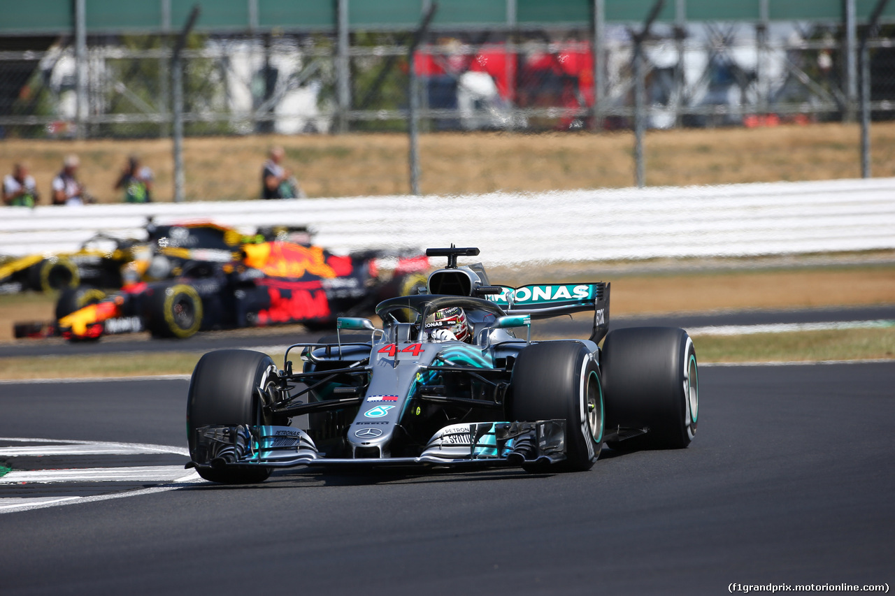 GP GRAN BRETAGNA, 07.07.2018- Qualifiche, Lewis Hamilton (GBR) Mercedes AMG F1 W09