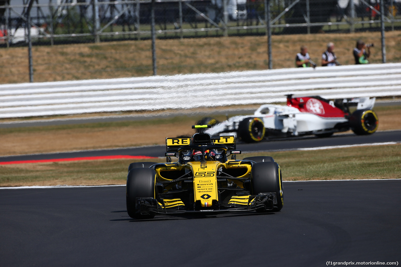GP GRAN BRETAGNA, 07.07.2018- Qualifiche, Carlos Sainz Jr (ESP) Renault Sport F1 Team RS18