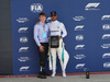 GP GRAN BRETAGNA, 07.07.2018- pole position Pirelli Award: Billy Monger (GBR) e Lewis Hamilton (GBR) Mercedes AMG F1 W09