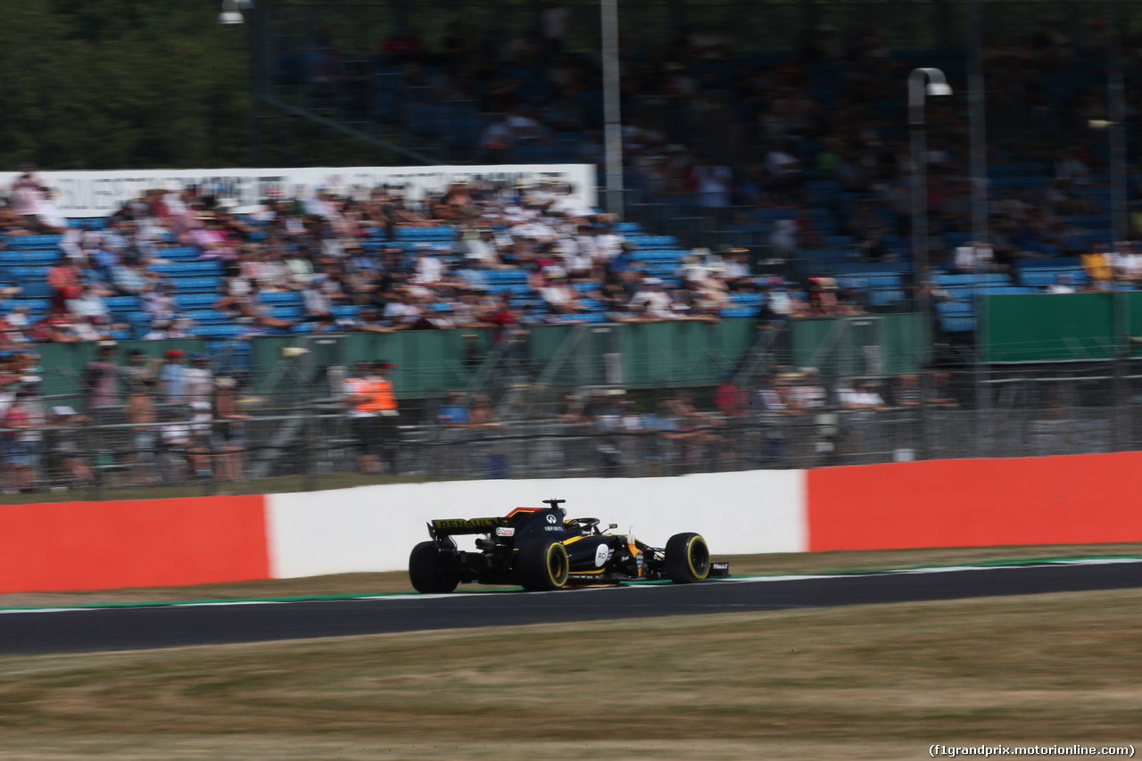 GP GRAN BRETAGNA, 06.07.2018- free Practice 1, Nico Hulkenberg (GER) Renault Sport F1 Team RS18