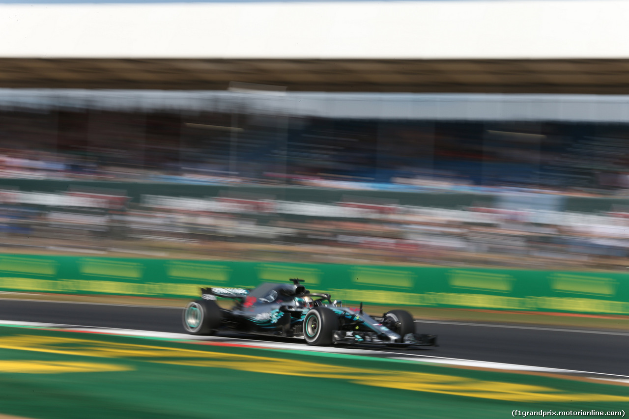 GP GRAN BRETAGNA, 06.07.2018- free Practice 1, Lewis Hamilton (GBR) Mercedes AMG F1 W09
