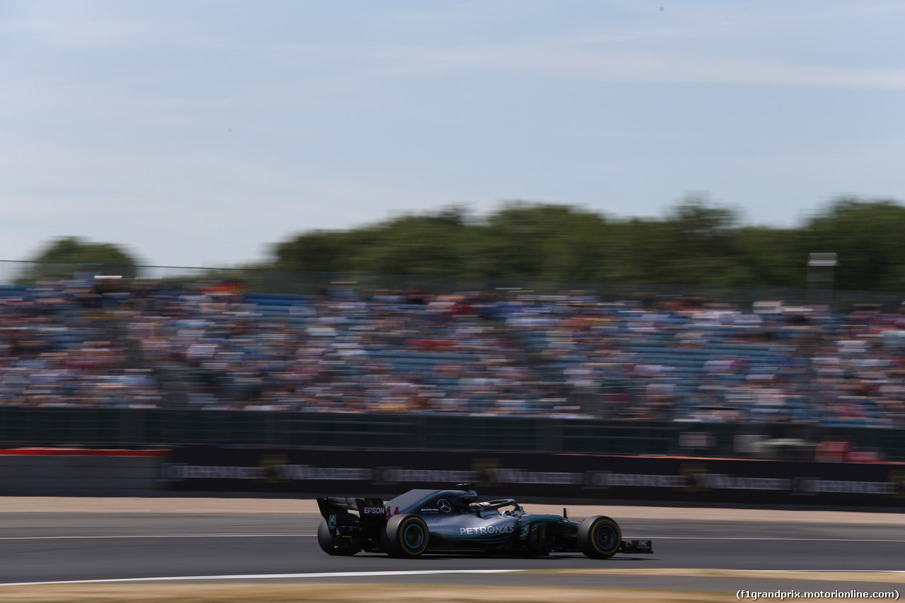 GP GRAN BRETAGNA, 06.07.2018- free Practice 1, Lewis Hamilton (GBR) Mercedes AMG F1 W09