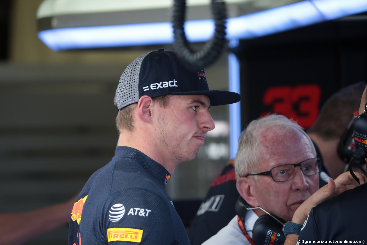GP GRAN BRETAGNA, 06.07.2018- free Practice 1, Max Verstappen (NED) Red Bull Racing RB14