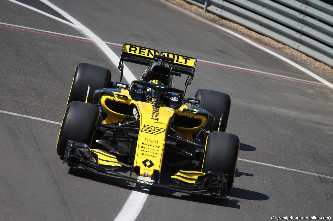 GP GRAN BRETAGNA, 06.07.2018- free Practice 1, Nico Hulkenberg (GER) Renault Sport F1 Team RS18