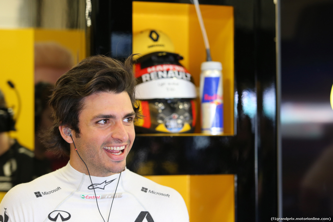 GP GRAN BRETAGNA, 06.07.2018- free Practice 1, Carlos Sainz Jr (ESP) Renault Sport F1 Team RS18