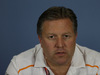 GP GRAN BRETAGNA, 06.07.2018- Venerdi' Official Fia press conference, Zak Brown (USA) McLaren Executive Director