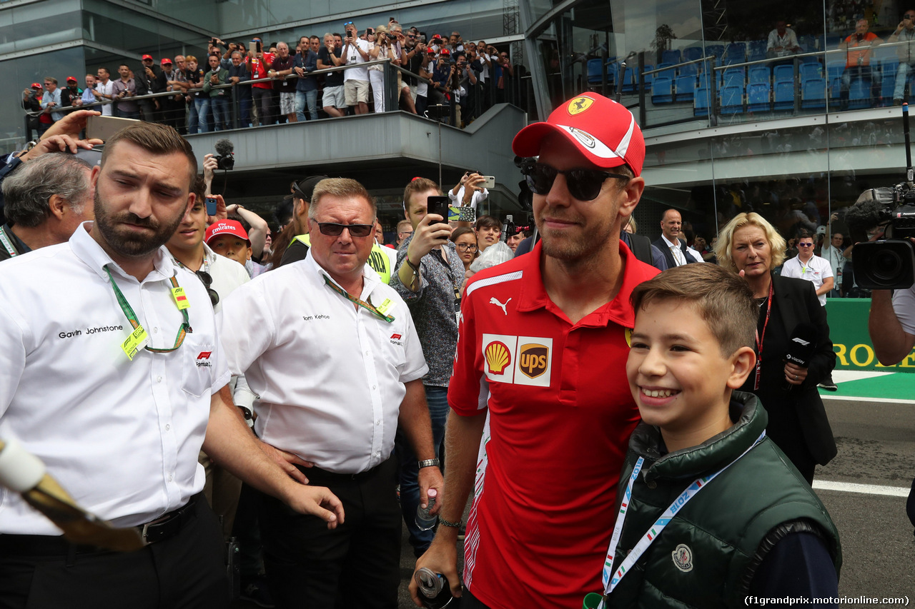 GP ITALIA, 02.09.2018 - Sebastian Vettel (GER) Ferrari SF71H