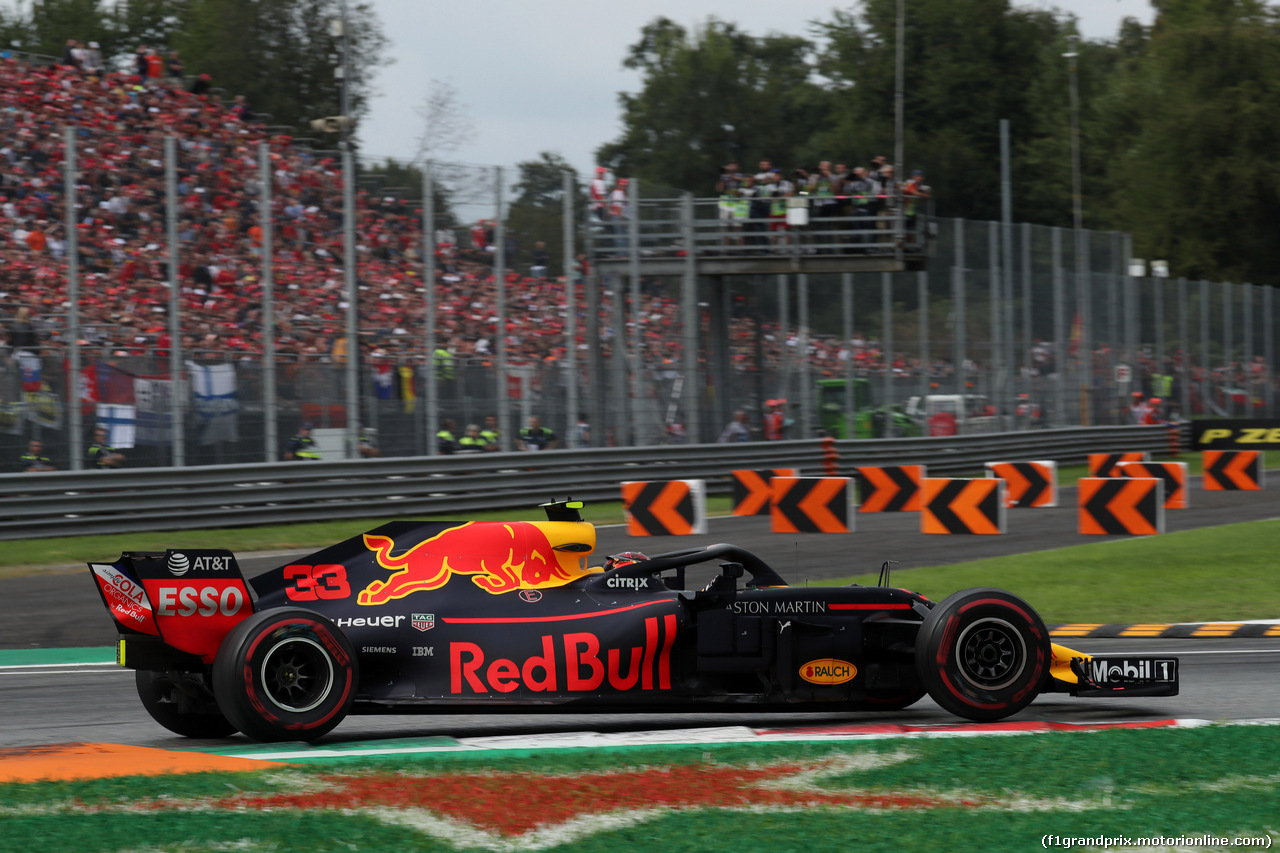 GP ITALIA, 02.09.2018 - Gara, Max Verstappen (NED) Red Bull Racing RB14