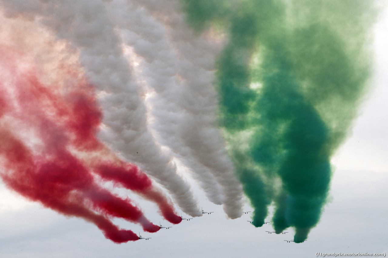 GP ITALIA, 02.09.2018 - Gara, Frecce Tricolori
